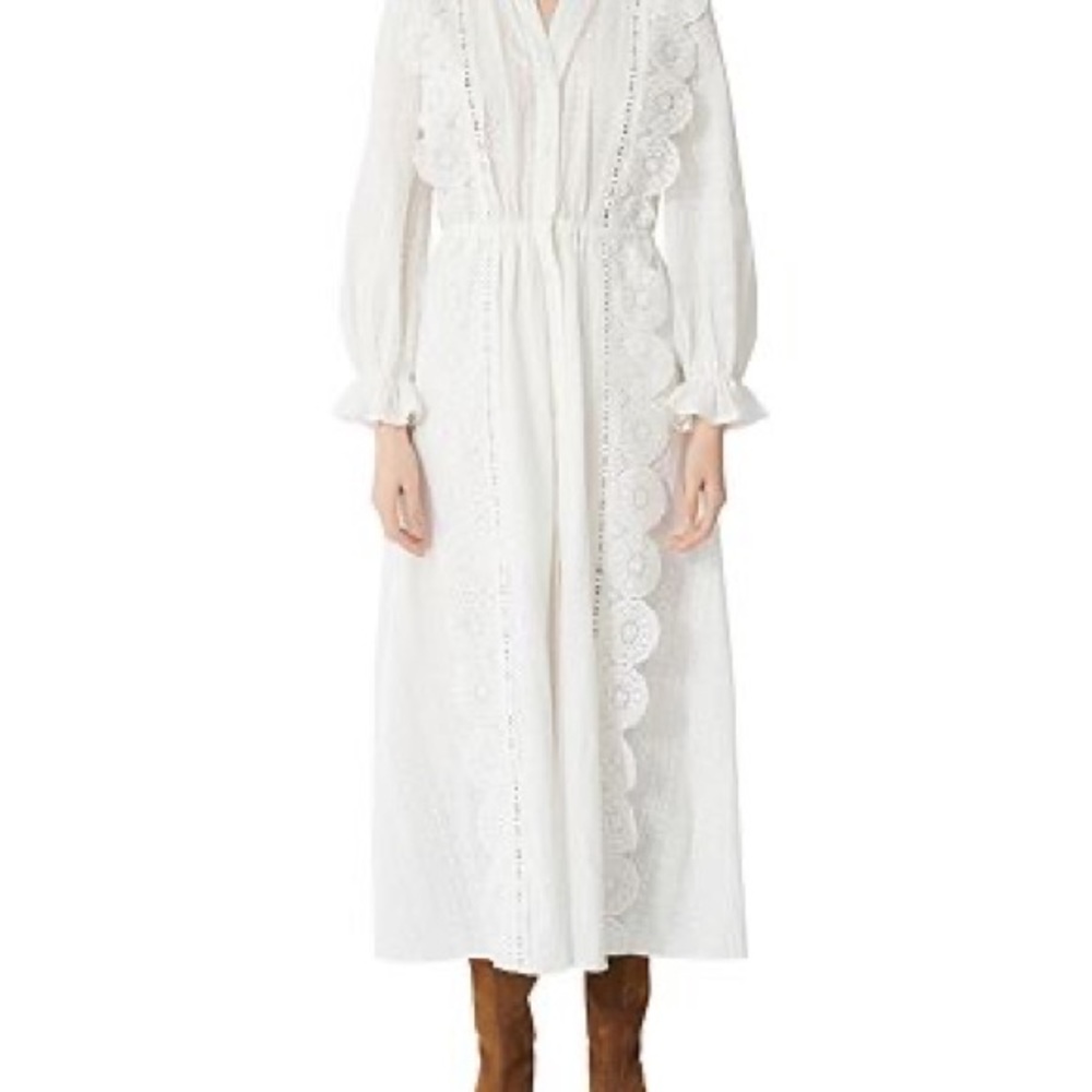 Maje Raviane White Dress Size 38 (Size 6) BEAUTIFUL AND BRAND NEW WITH TAG